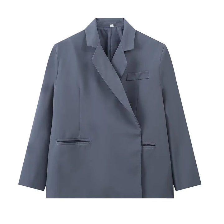 Damen elegante Blazerjacke im modernen Schnitt Drune
