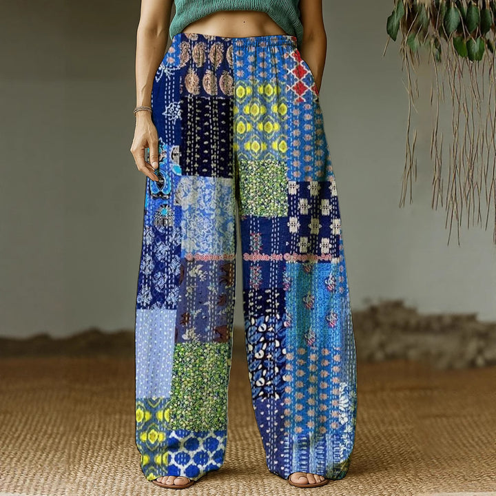 Damen Weite Inspiration Palazzohose Drune