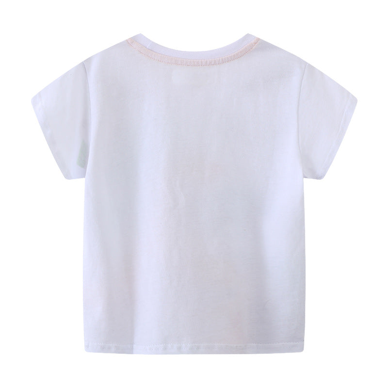 Kinder T-Shirt mit lebendigem Dinosaurier-Motiv Drune