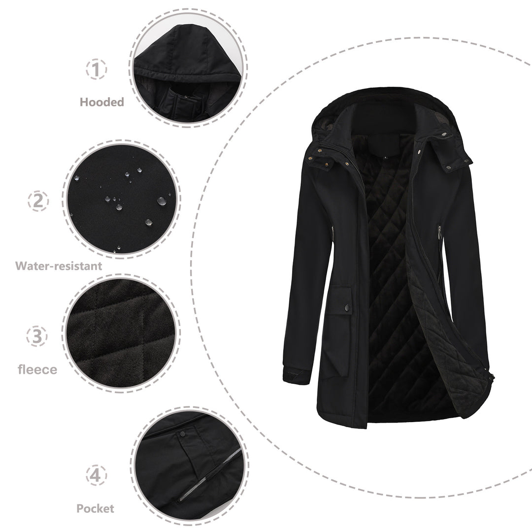 Damen wetterfeste Freizeitjacke Drune