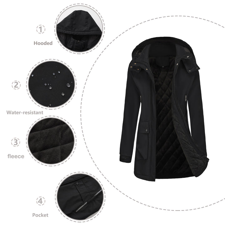 Damen wetterfeste Freizeitjacke Drune