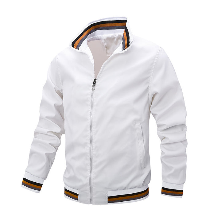 Herren elegante Bomberjacke mit stark isolierendem Innenfutter Drune