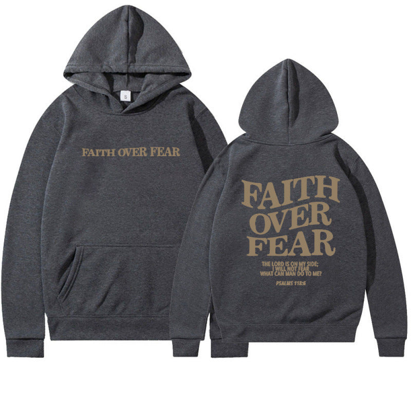 Damen Hoodie mit inspirierendem Schriftzug und bequemer Passform Drune