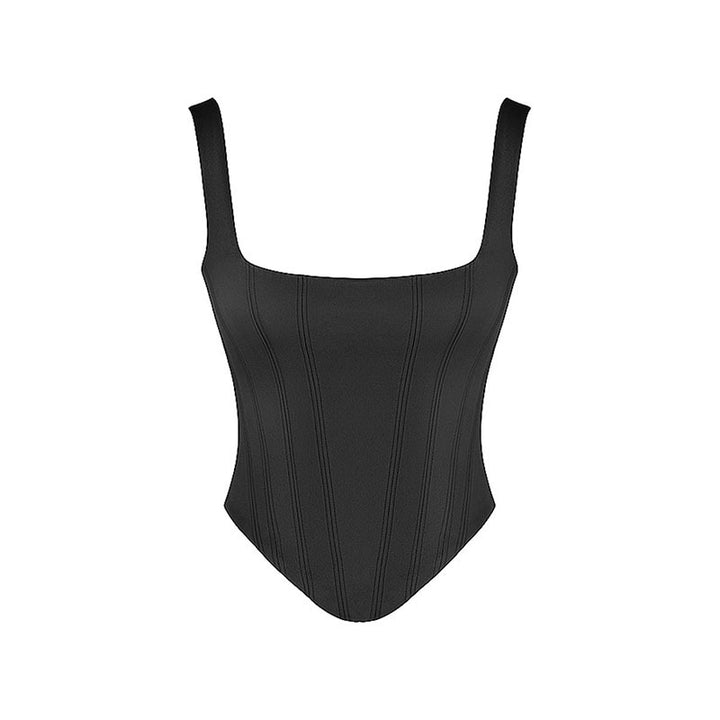 Drune | Fairy Pink Satin Longline Korsett