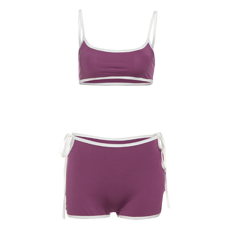 Damen Bikiniset mit verstellbaren Trägern und elegantem Design Drune