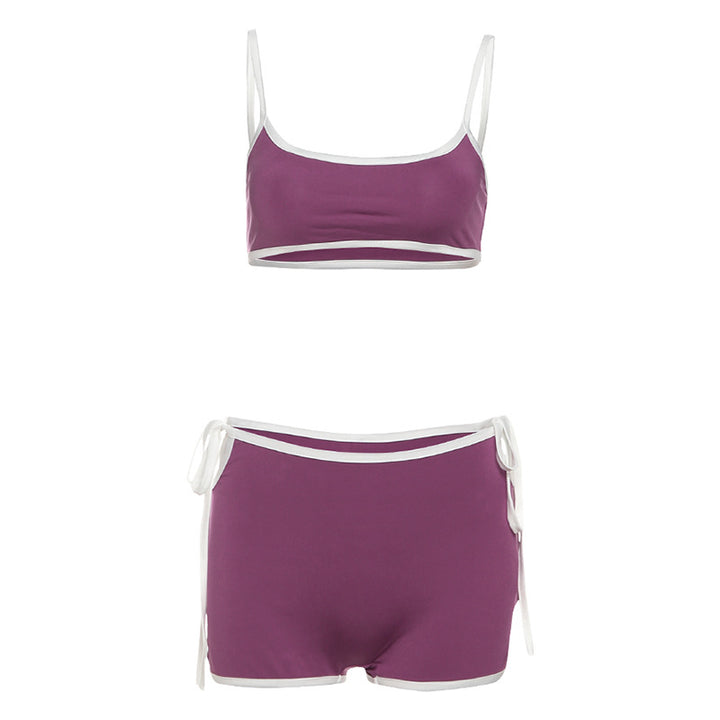 Damen Bikiniset mit verstellbaren Trägern und elegantem Design Drune