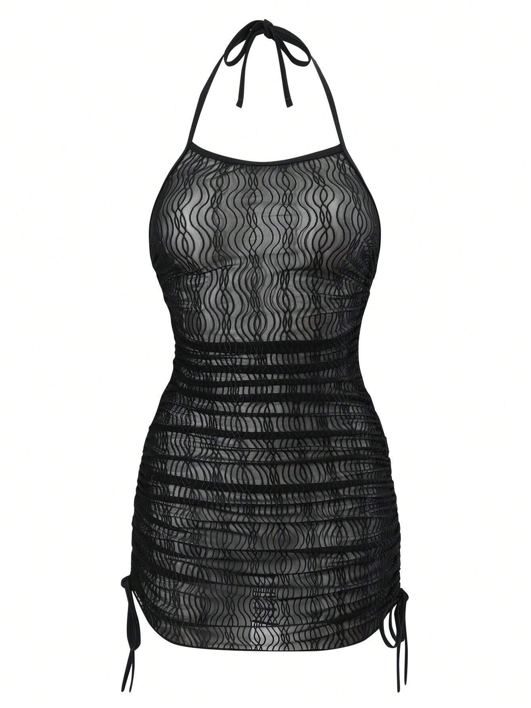 Damen Bikiniset mit floralem Wickeloberteil und hoch geschnittener Hose Drune