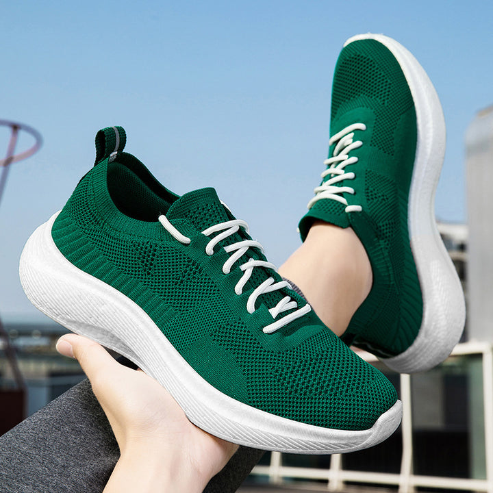 Damen Leichtgewichtig Atmungsaktive Sport Sneakers Drune