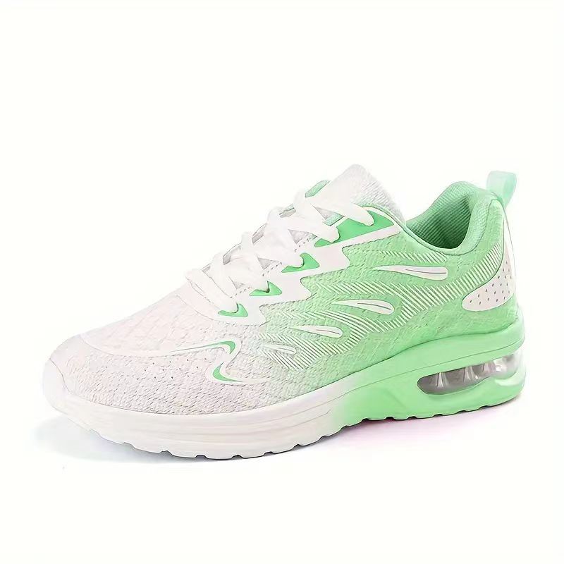 Damen nan leistungsorientierter Fitnesssneaker mit sichtbarer Luftdämpfung und nahtlosem Strickobermaterial Drune