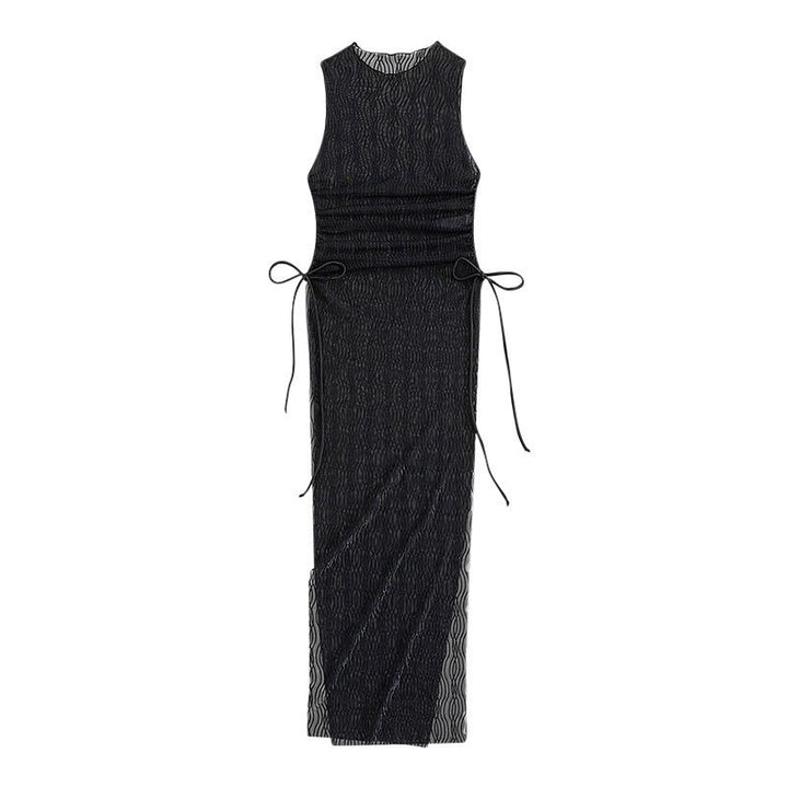 Damen Maxikleid mit raffiniertem Wickeldetail Drune