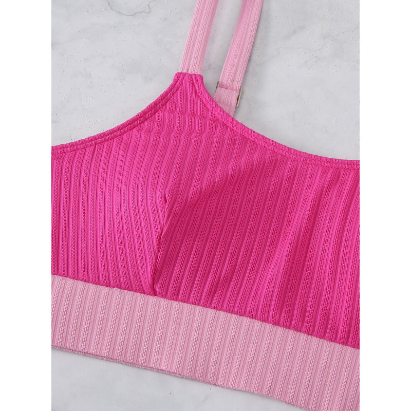 Damen Sport-Bikini-Set mit elegantem Design und verstellbaren Trägern Drune