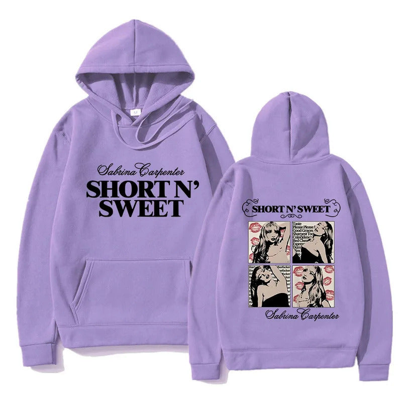 Damen Kapuzenpullover mit kreativem Comic-Design und lässigem Schnitt Drune