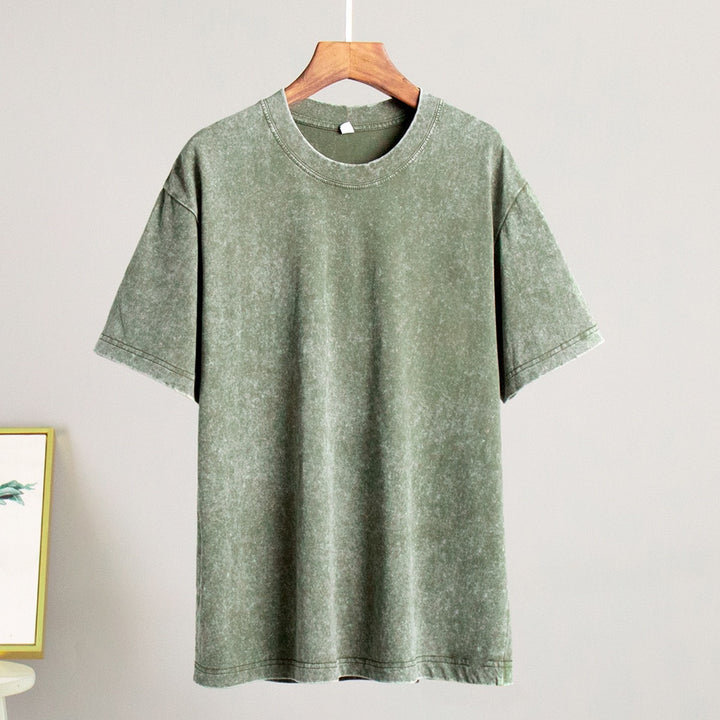 Damen Oversized T-Shirt aus hochwertiger Baumwolle Drune