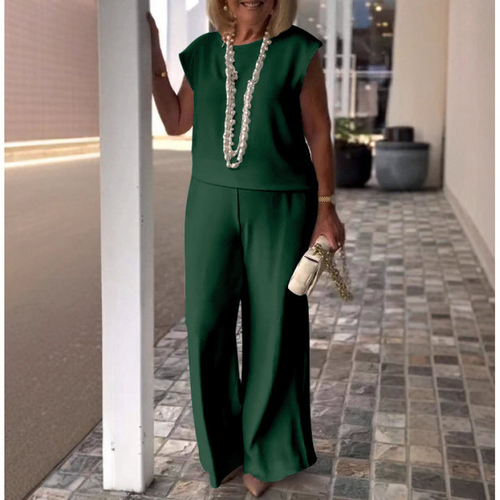 Damen Elegantes und bequemen Zweiteiliges Outfit mit weitem Schnitt Drune