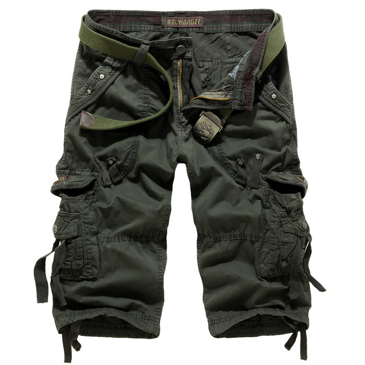 Herren Cargo Shorts mit mehreren Taschen Drune