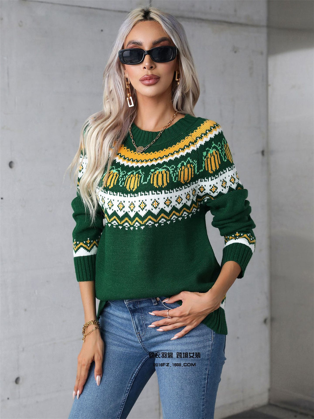 Warme ethnische Pullover für Frauen