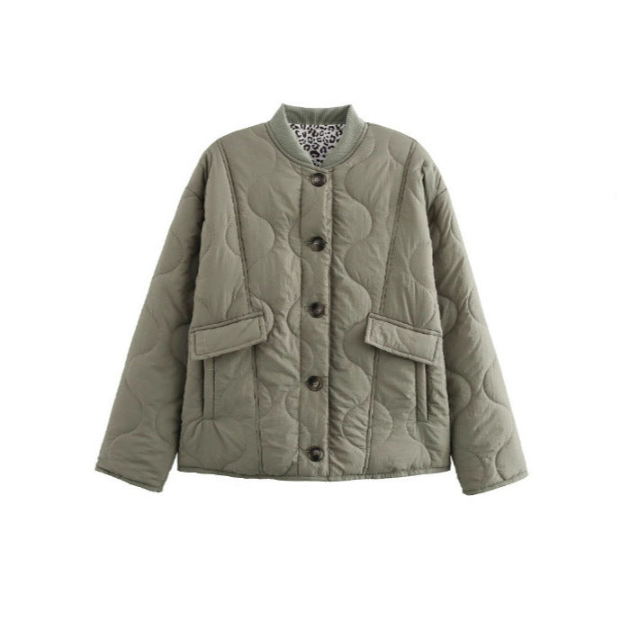 Damen gesteppte Jacke mit modernen Details und praktischen Taschen Drune