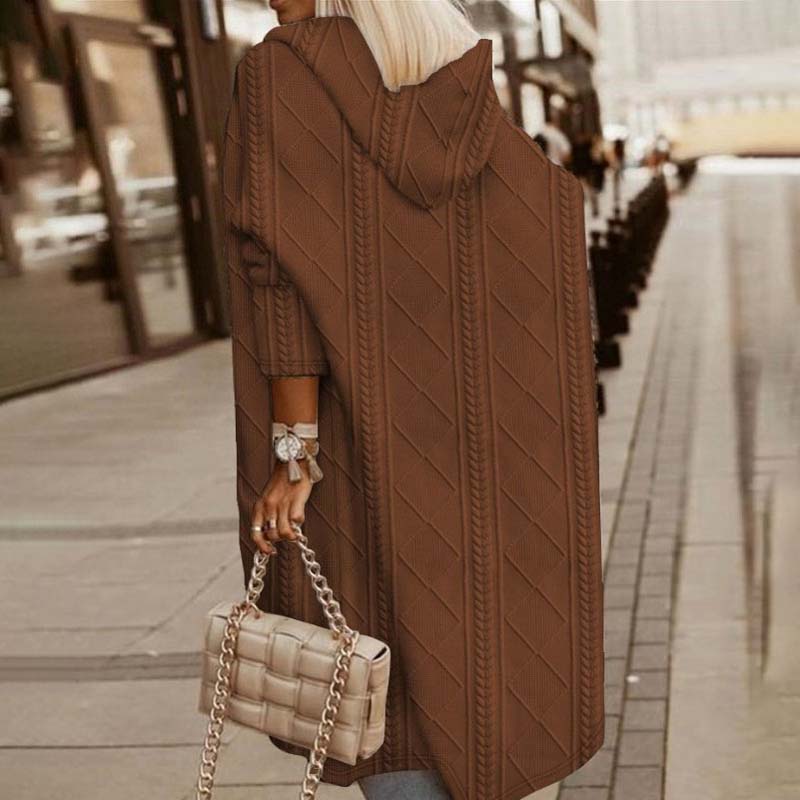 Drune | Strickjacke mit Kapuze