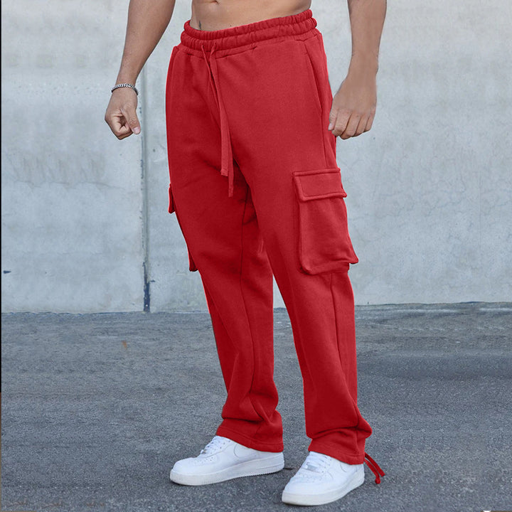 Herren Cargo-Jogginghose mit verstellbarem Bund und praktischen Seitentaschen Drune