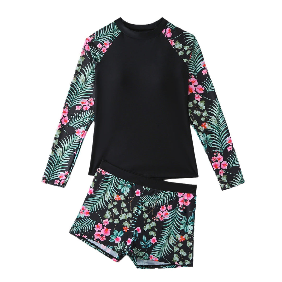Damen UV-Schutz Surf-Set mit langärmliger Rashguard und Short Drune