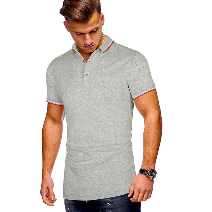 Herren Poloshirt mit modernen Akzenten Drune