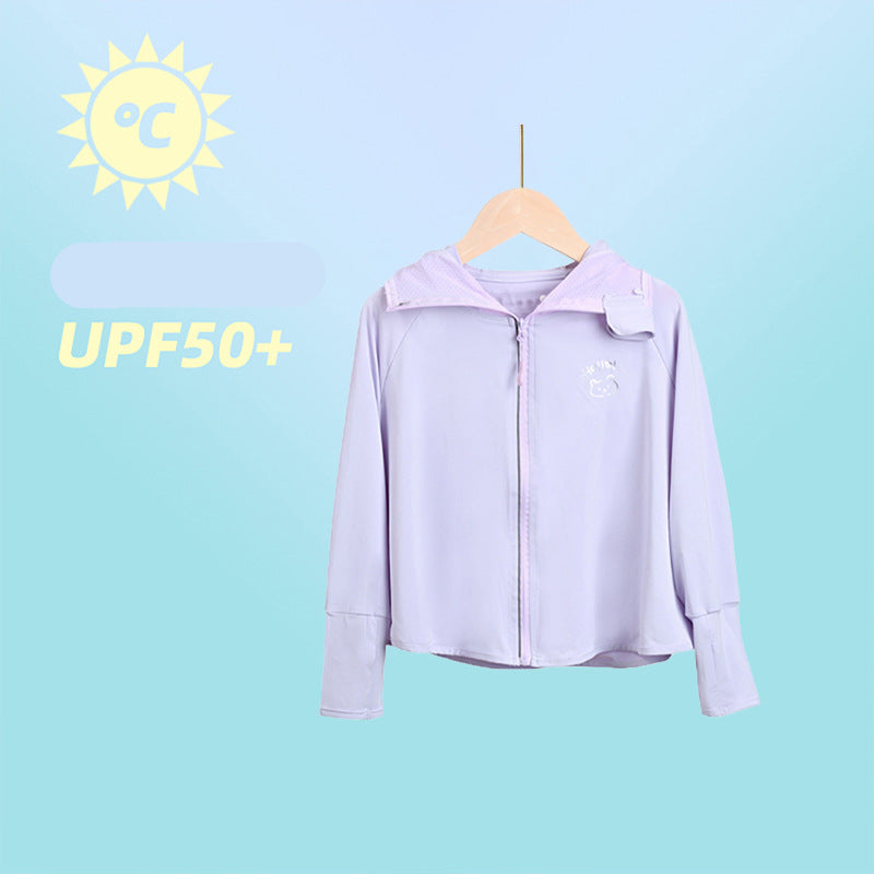 Damen performante UV-Schutzjacke mit Kapuze Drune
