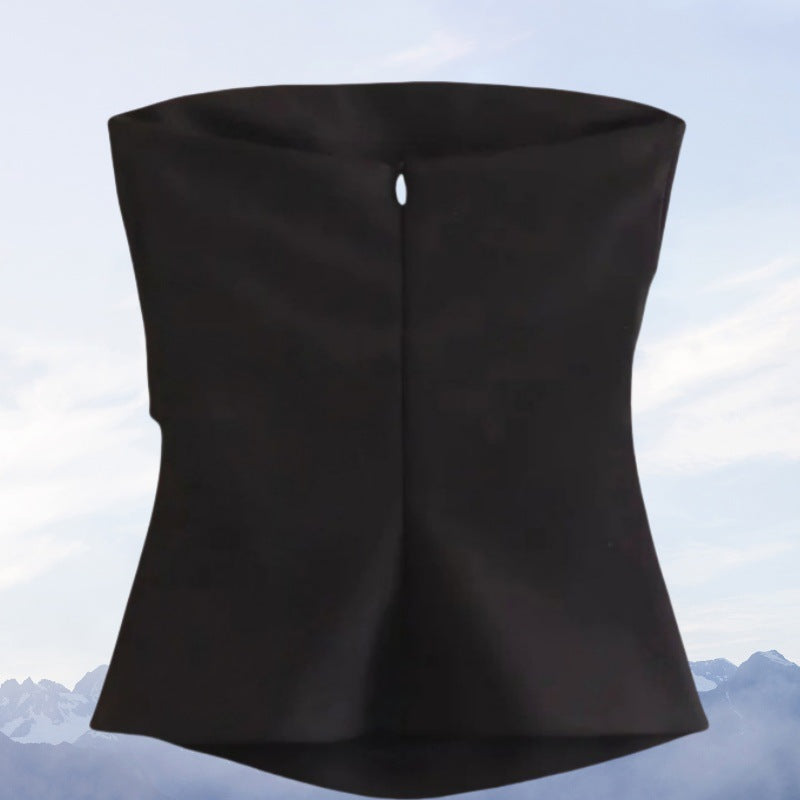 Damen elegante und figurbetonte Bluse Drune