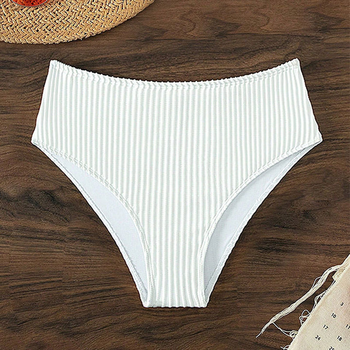 Damen Hoch taillierte Bikinihose Drune