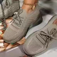 Damen Atmungsaktive Lauf- und Freizeitschuhe mit flexibler Sohle Drune