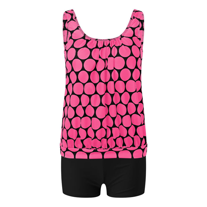 Damen eleganter Tankini mit modischem Muster Drune