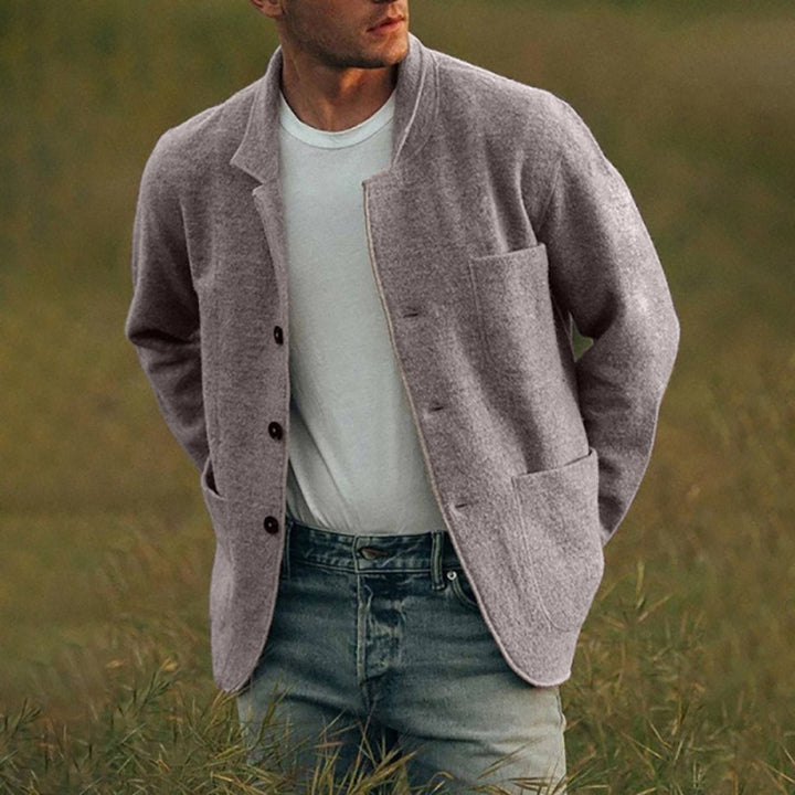 Herren lässige Strickjacke Drune