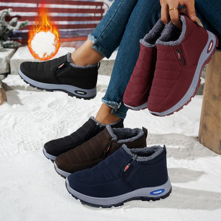 Damen Gemütliche Warmfutter-Stiefel im modernen Design Drune