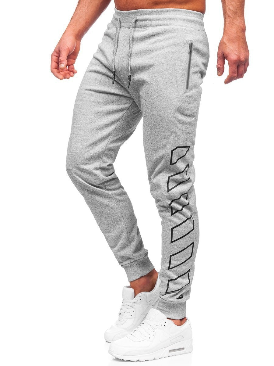 Herren Sportliche Jogginghose mit modernem Design und Seitentaschen Drune