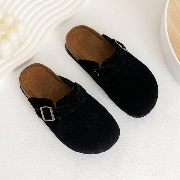 Damen Komfortable Clogs mit verstellbarem Riemen Drune