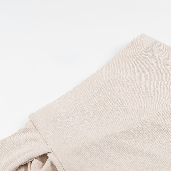 Damen Wickelrock mit seitlichem Knoten und eleganter Drapierung Drune