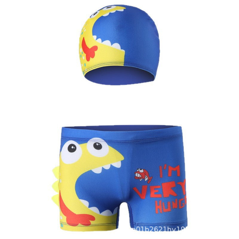 Jungen Schwimmset mit fröhlichem Dinosaurier-Motiv Drune