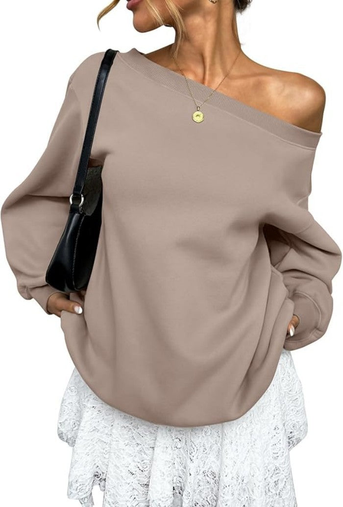 Damen Oversized Sweatshirt Drune