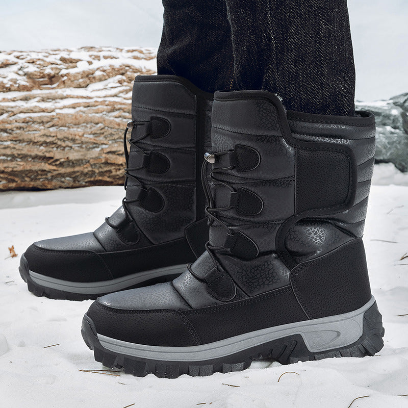 Damen Winterstiefel mit isolierendem Futter und rutschfester Profilsohle Drune