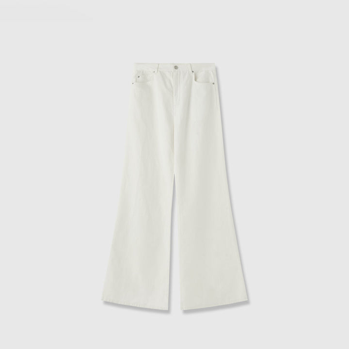 Damen Weit geschnittene High-Waist Jeans Drune