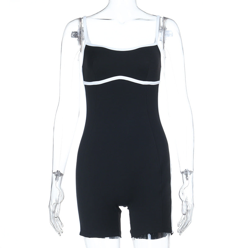 Damen Sportlicher Jumpsuit mit Racerback und komprimierenden Eigenschaften Drune
