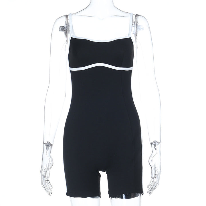 Damen Sportlicher Jumpsuit mit Racerback und komprimierenden Eigenschaften Drune
