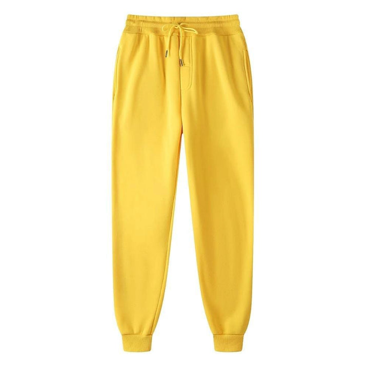 Damen nan relaxed Highwaist-Jogginghose mit elastischem Bund, Kordelzug und gerippten Saumbündchen Drune