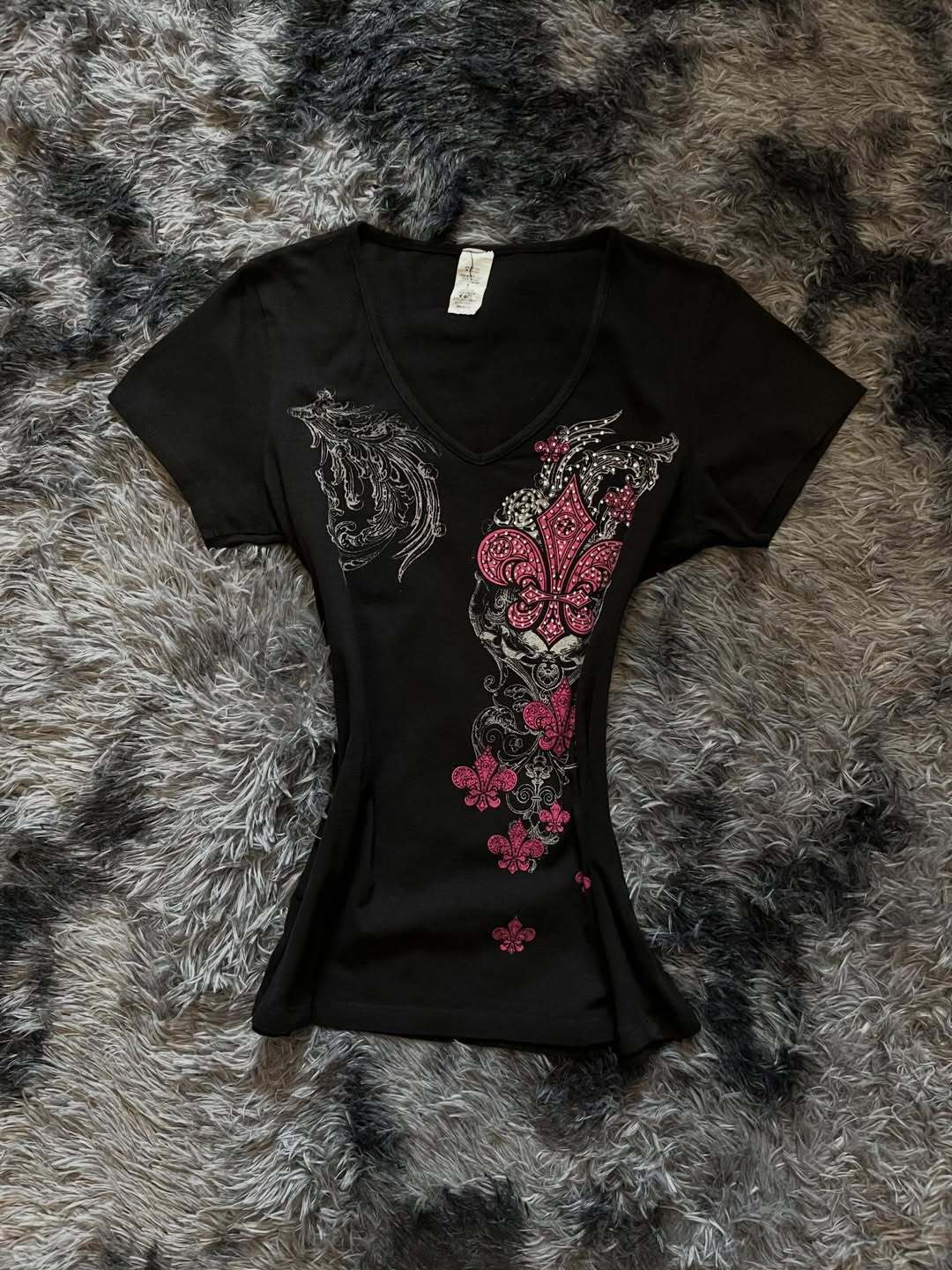 Damen T-Shirt mit einzigartigem floralem Design Drune