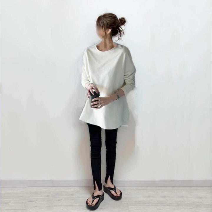 Damen Oversized Sweatshirt im lässigen Schnitt Drune