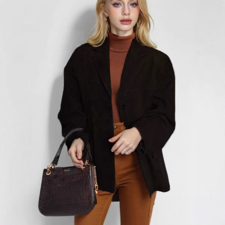 Damen modischer Oversized Blazer Drune