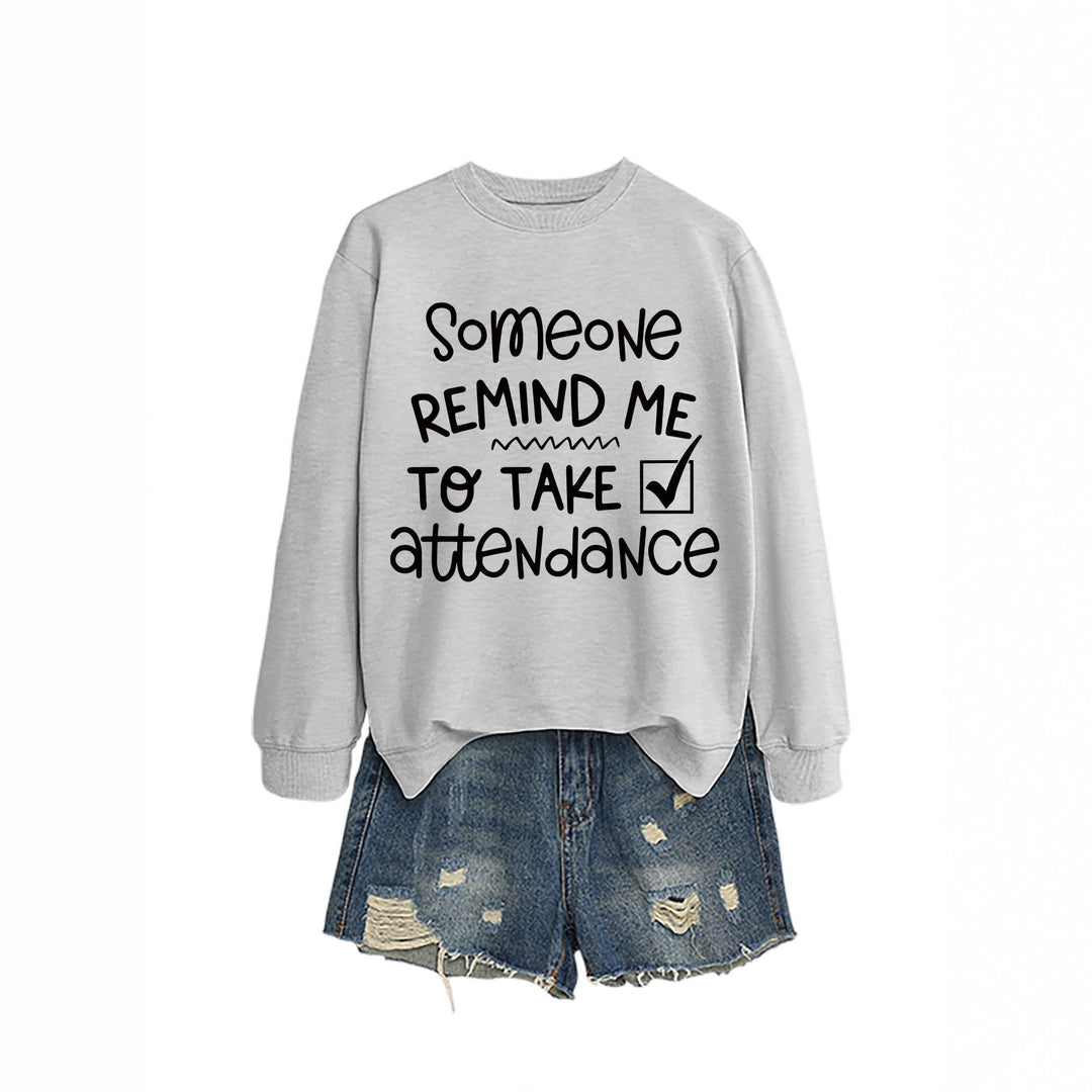 Damen Sweatshirt mit witzigem Motiv und inspirierendem Schriftzug Drune
