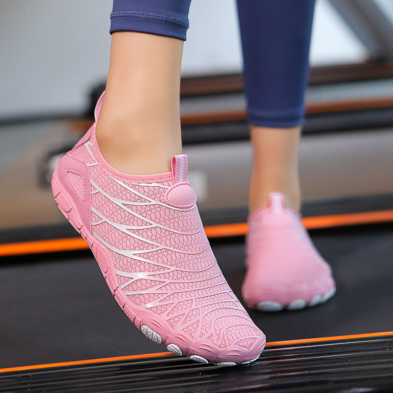 Herren nan elastischer Schlupfsneaker für Küste und Boot mit nahtlosem elastischem Obermaterial, verstärkter Zehenschale und griffiger Mehrzonen-Sohle Drune