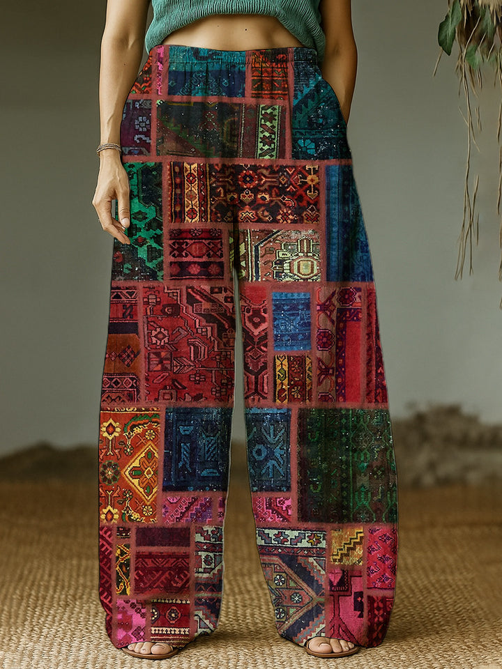 Damen Weite Inspiration Palazzohose Drune
