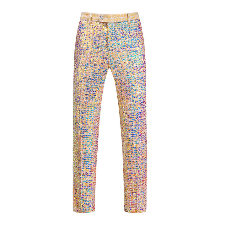 Damen Glamouröse Pailletten-Hose Drune