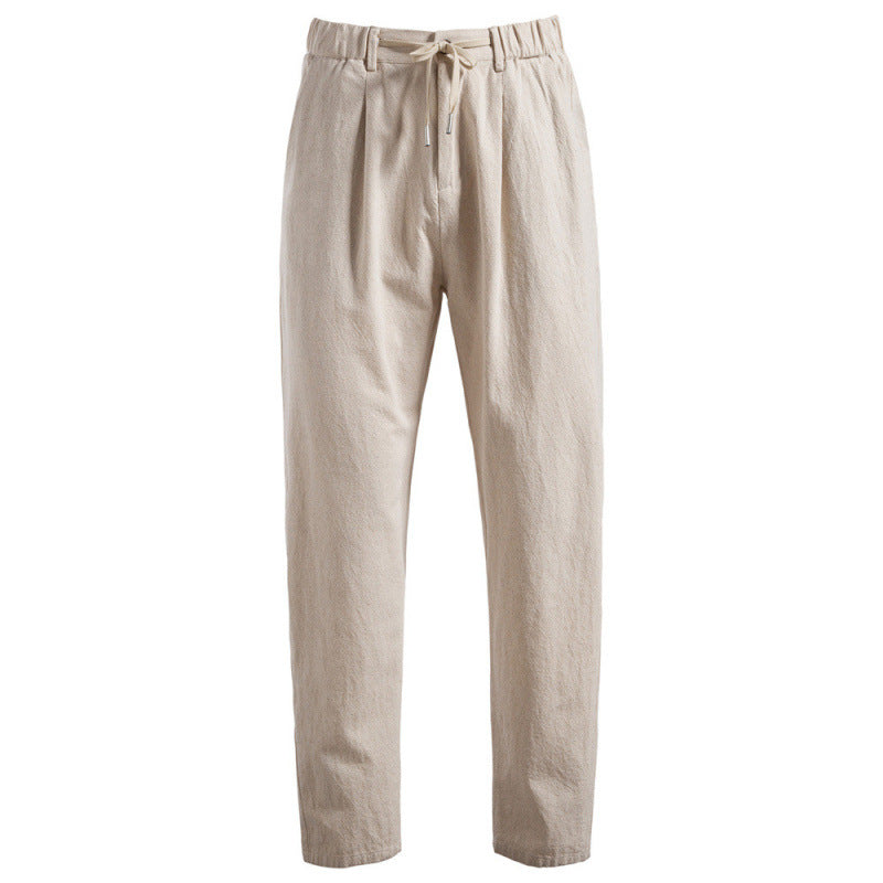 Damen lässige Chino-Hose mit elastischem Bund und komfortablem Schnitt Drune
